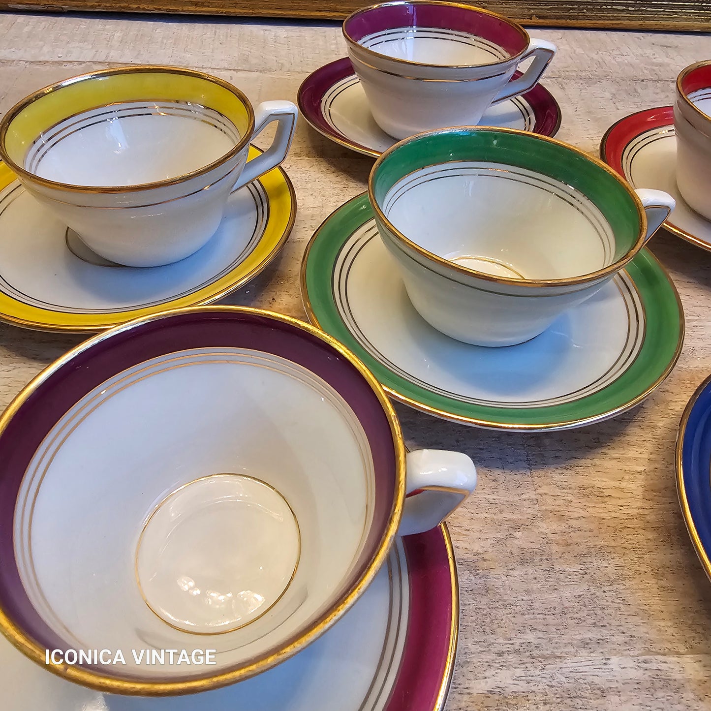 Juego de café Seis Colores