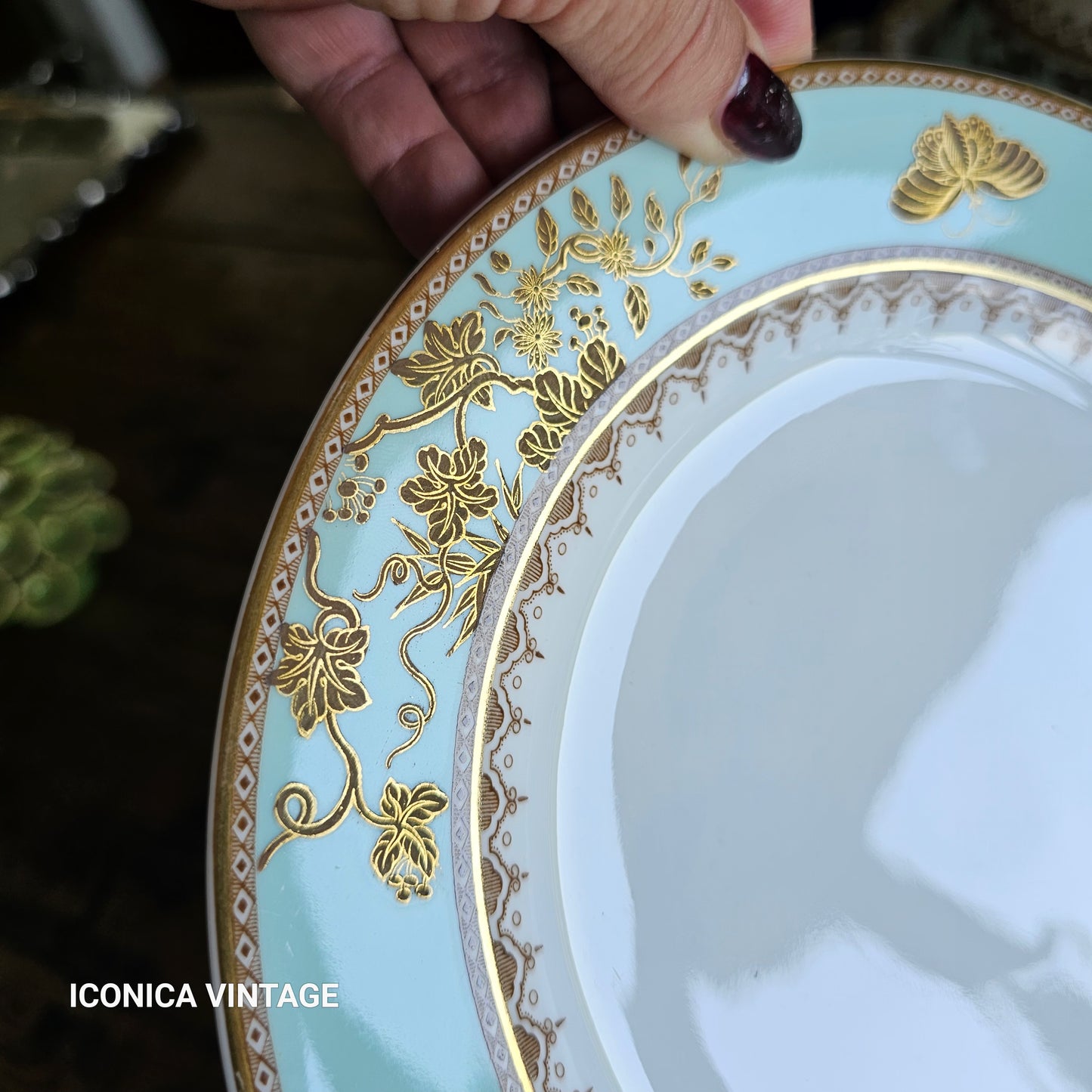 Exquisita y única vajilla Royal Worcester