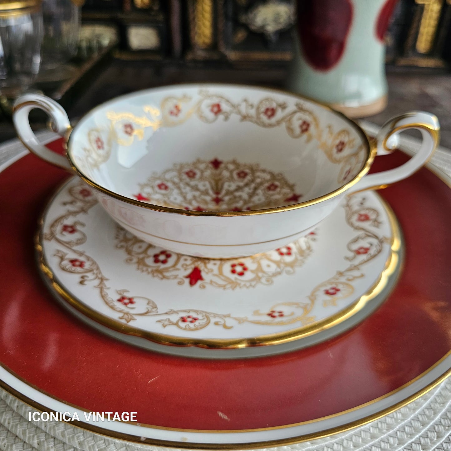 Juego de consomé Royal Tuscan para 11 comensales