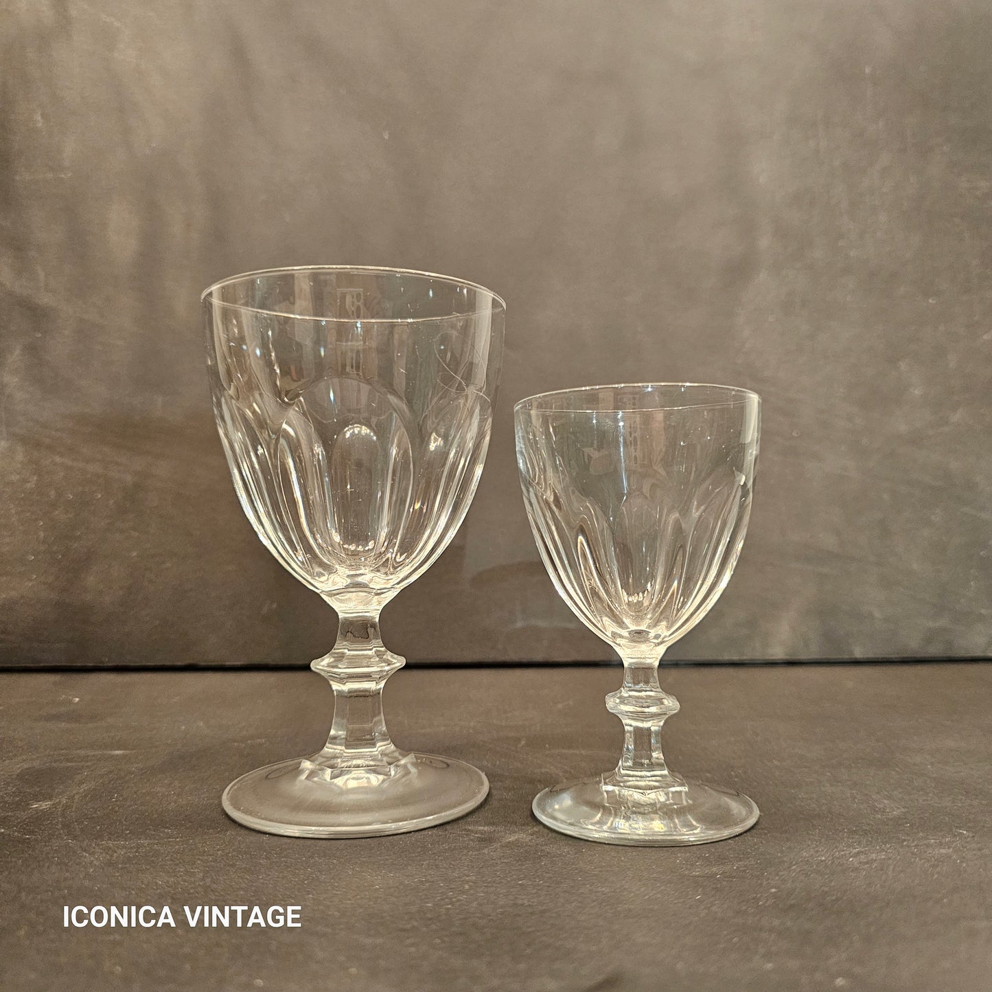 Gran cristalería al estilo Harcourt