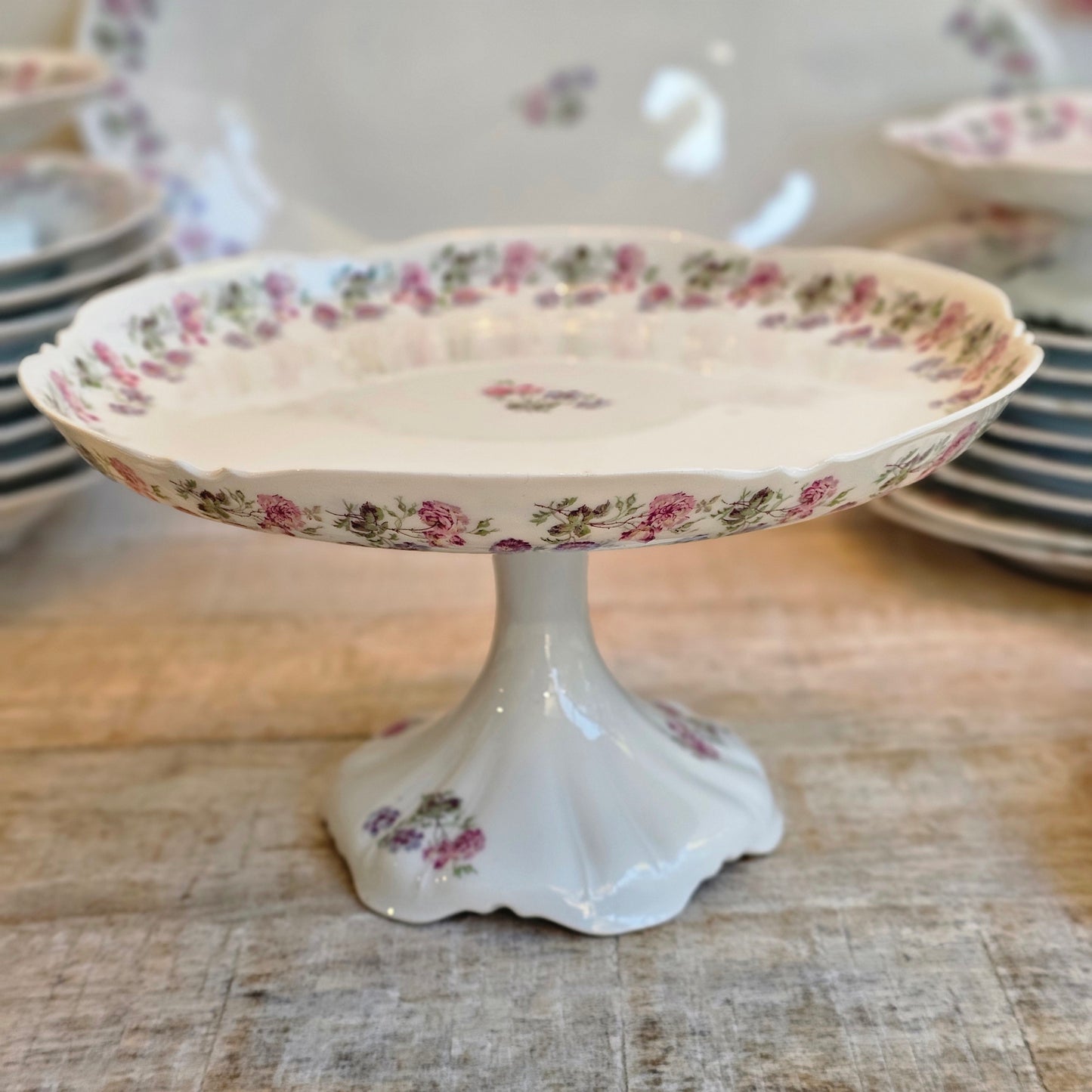 La vajilla petite fleurs de Limoges