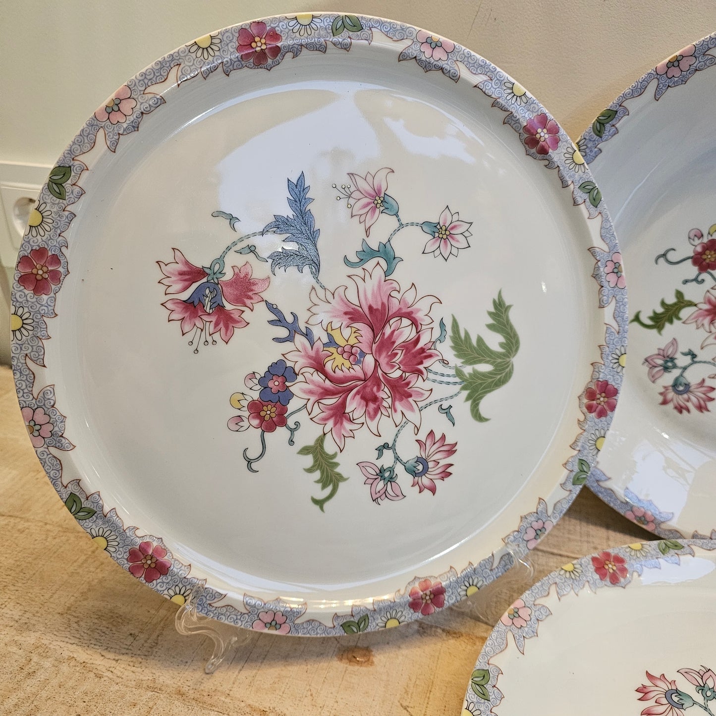 La vajilla de las peonías de Haviland
