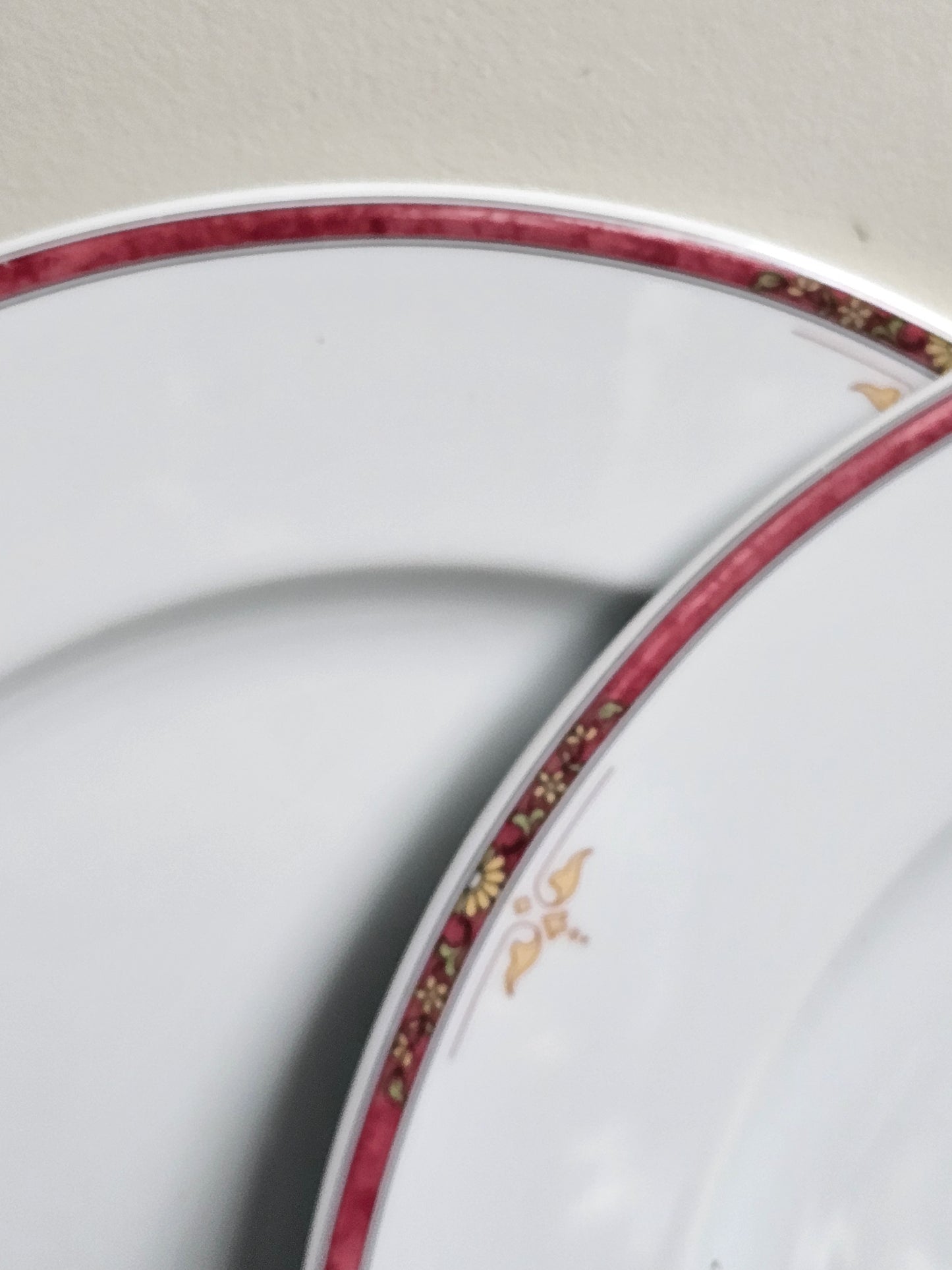 Set de 6 bajoplatos filo rosa