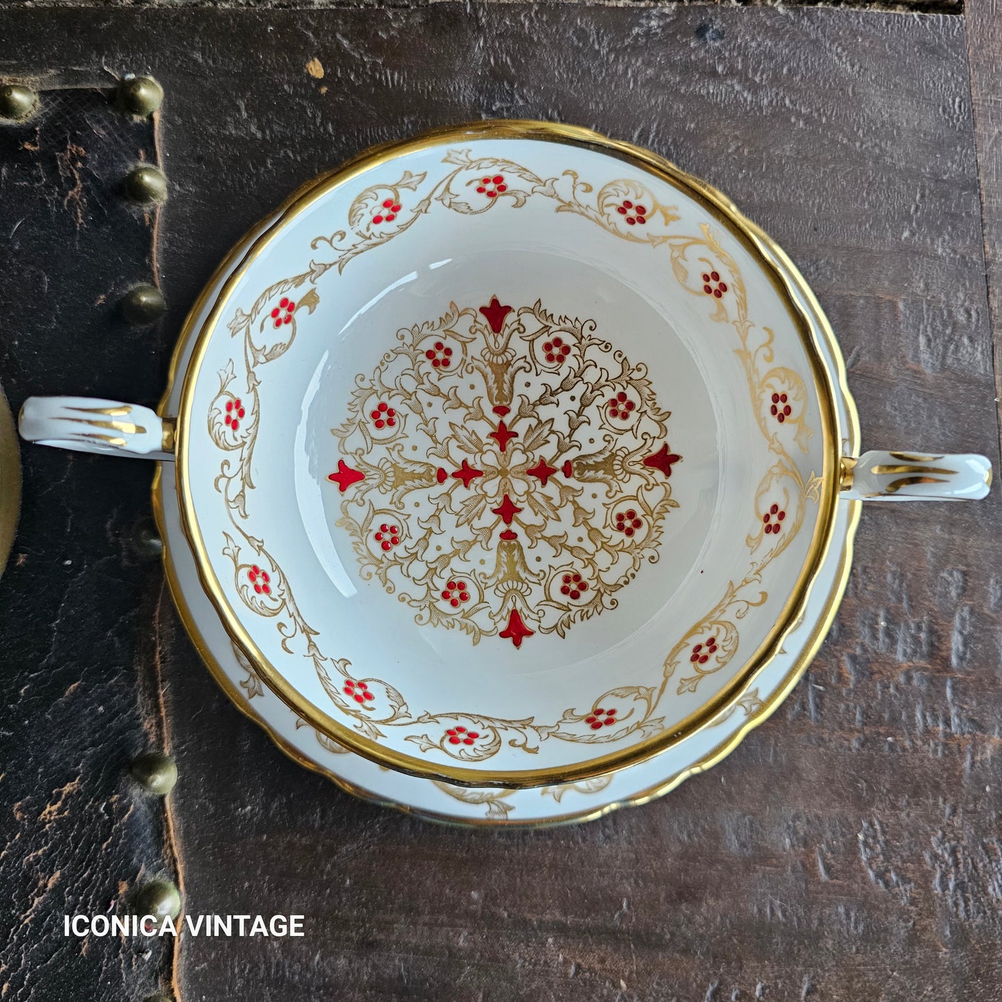 Juego de consomé Royal Tuscan para 11 comensales