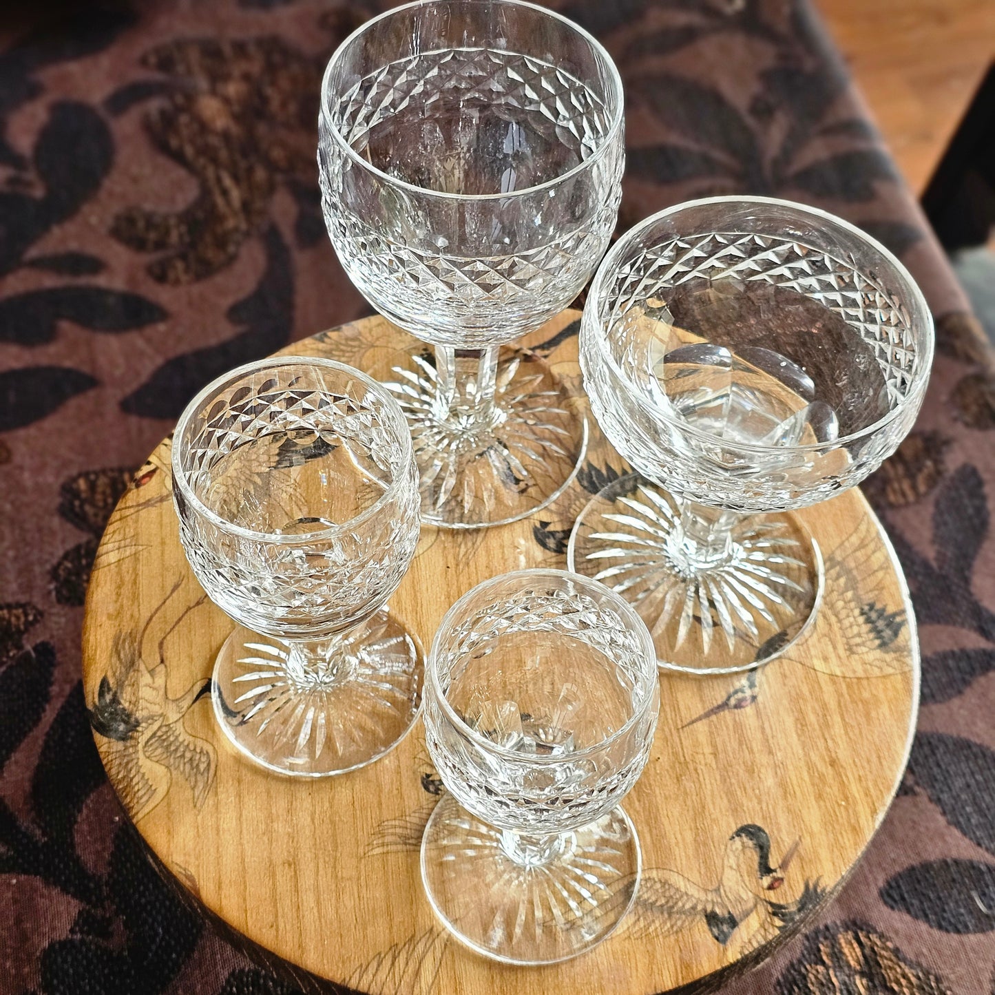 Cristalería Celtic, talla diamante