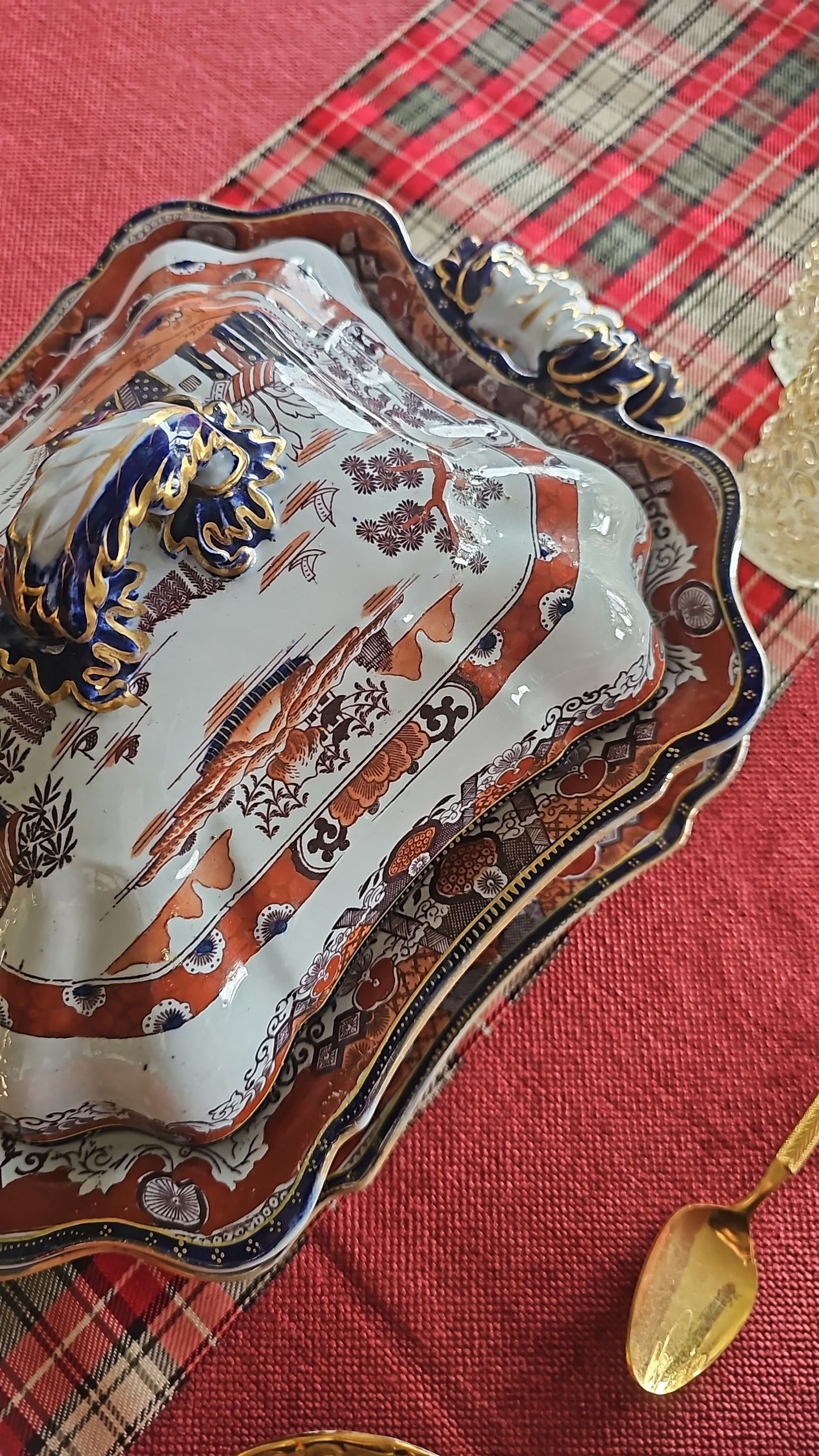 Vajilla inglesa Red Willow