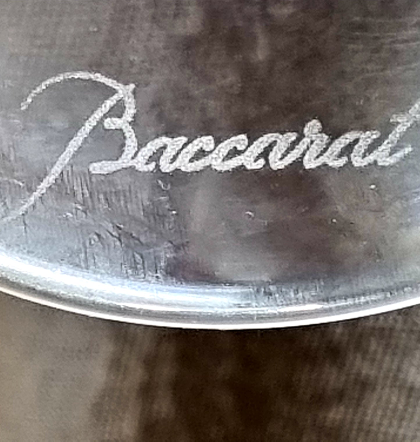 6 copas de champagne Baccarat