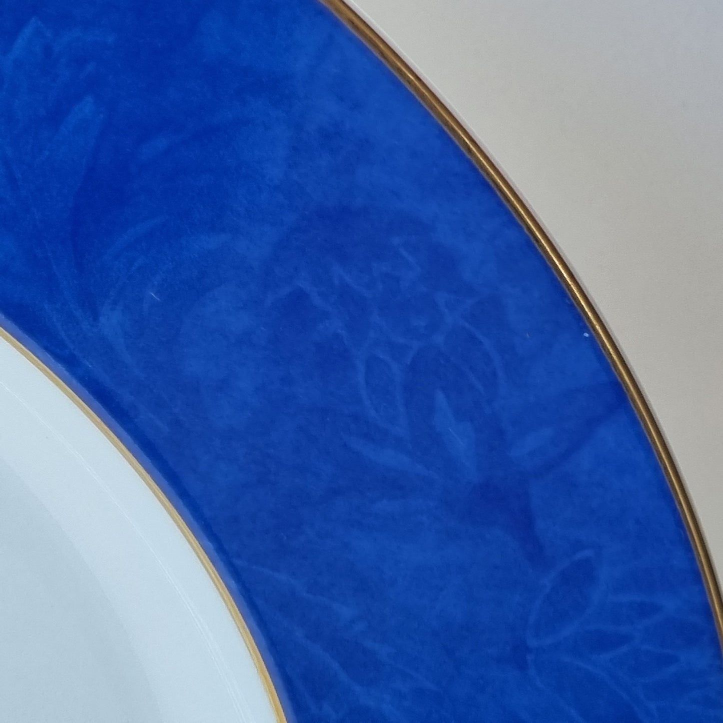 Diez bajoplatos de porcelana Cordon Bleu