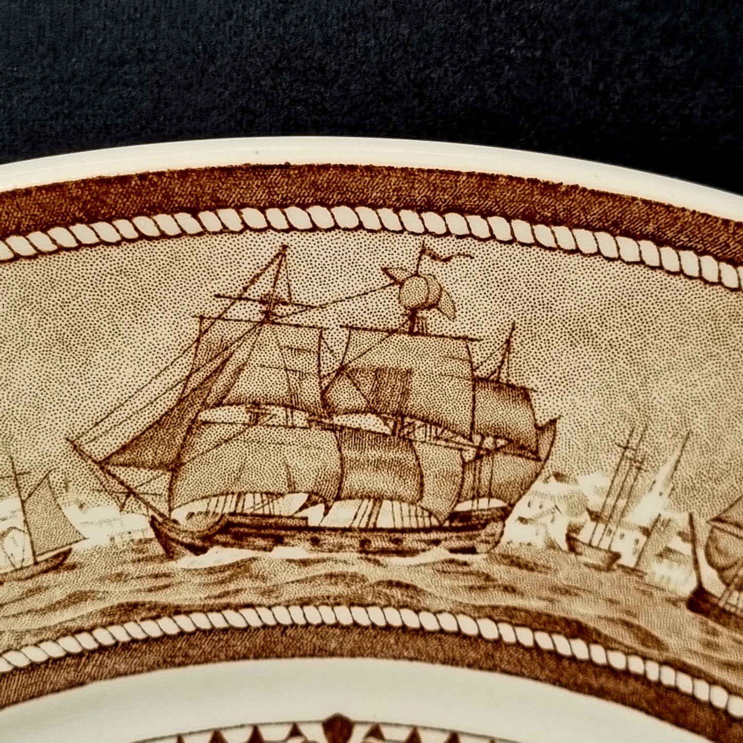 Set de 12 platos American Sailing Ships de Wedgwood