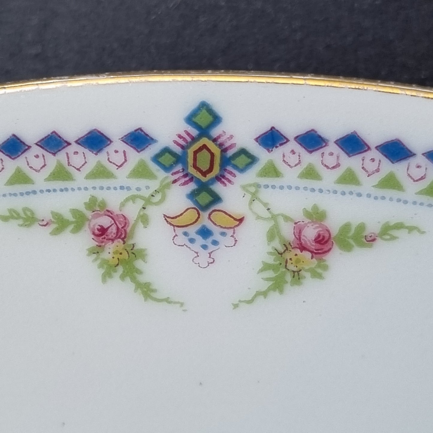 6 platos de porcelana de Limoges, Avricourt