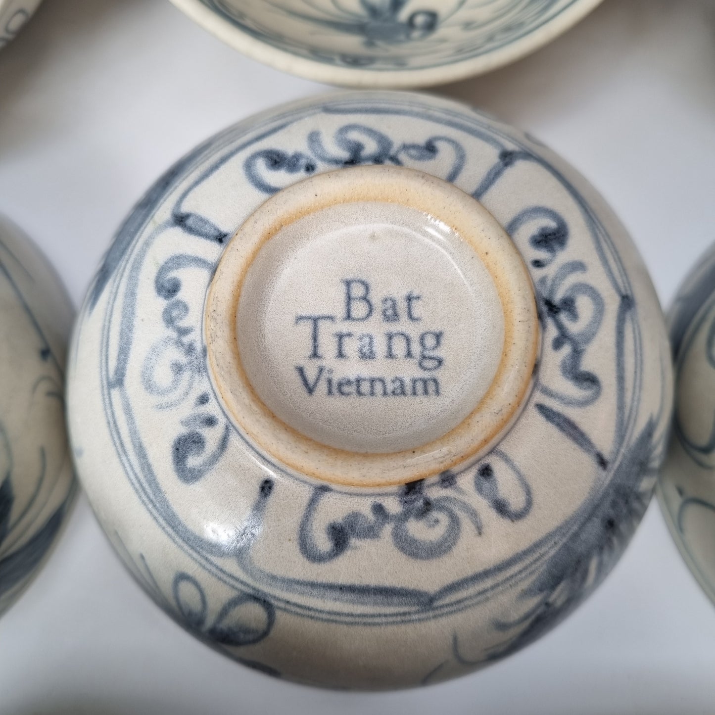 8 bowls Bat Trang, Vietnam