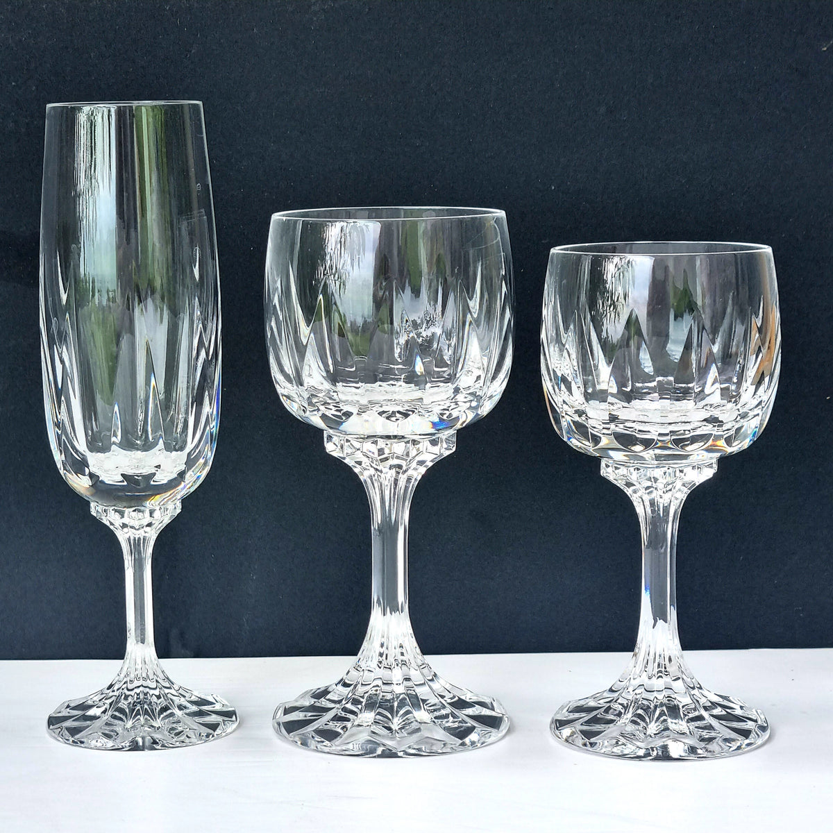 Cristaleria Villeroy Boch para 8 cristal tallado