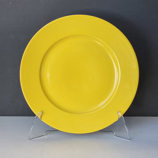 Cuatro bajoplatos Jammet Seignoles amarillo brillante