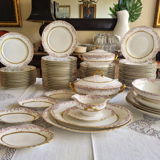 Gran vajilla porcelana de Limoges para HC Paris 2
