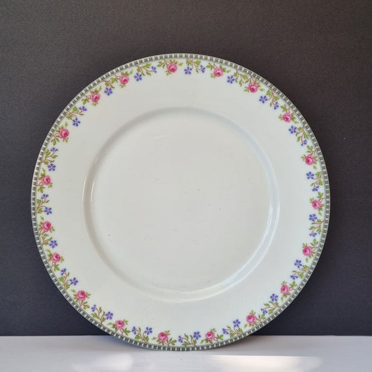 juego_de_platos_de_postre Haviland roses et barbeaux